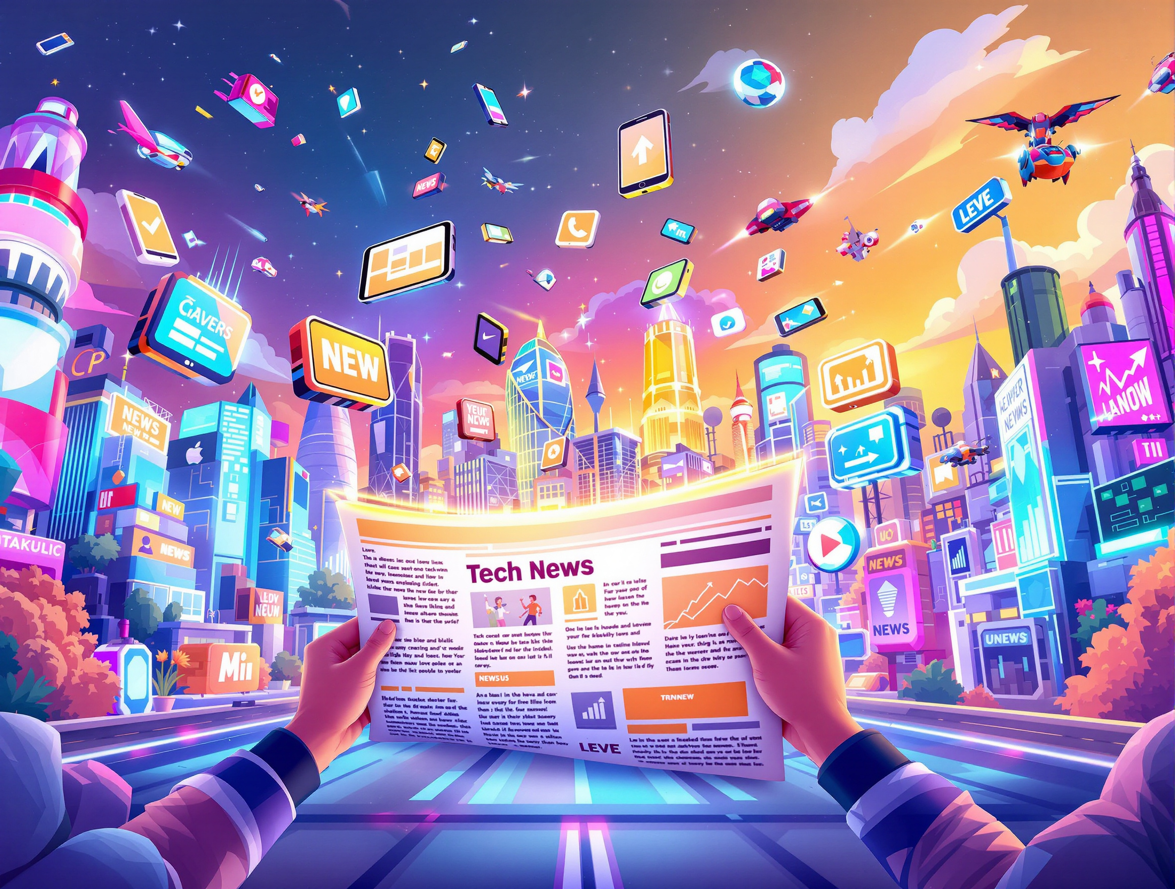 Lien vers la page actualité technologique